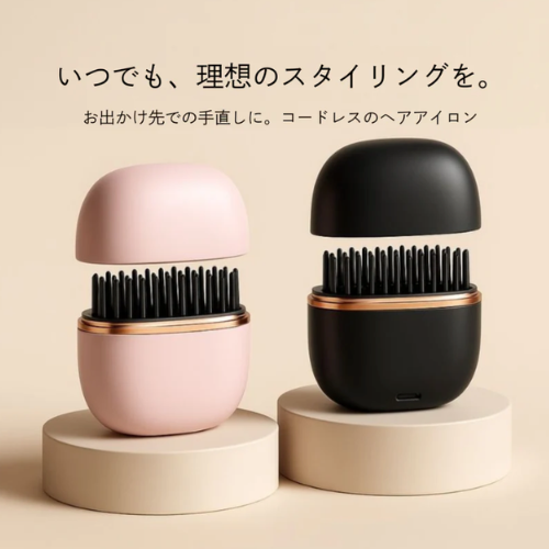 LUNA MART™ 無線ミニストレートブラシ ★【持ち運び便利・SNSで大注目】